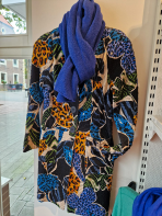 Gemusterte Jacke für Damen