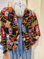 Warmer Damenschal zum Teddymantel