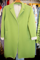 grüne Oversized Jacke