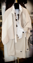Wintertrend 2017 Lagenlook in beige