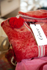 Wintermode-2014 roter Strickpulli von Grace