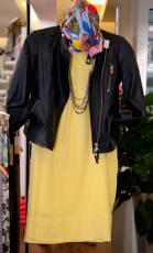 gelbes Kleid von Le Tricot Perugia