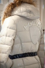 Steppjacke in beige von Nickolson