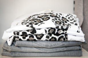 Damen Shirt mit Animalprint