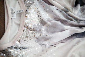 Nude Shirt von Sportalm mit Pailletten